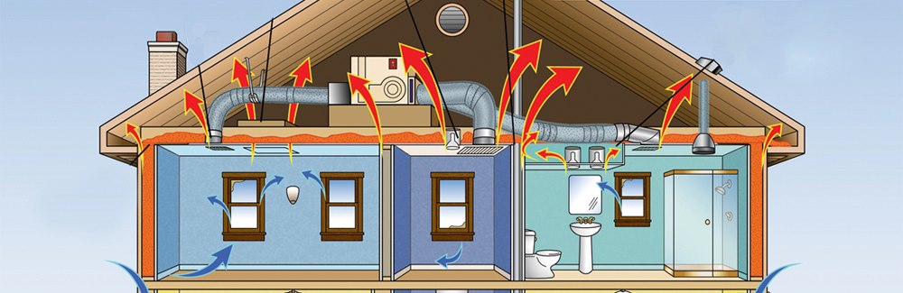 Air Leakage Points Drawing